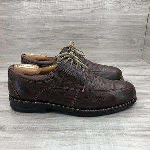 Sandro Moscolini Shoes Mens 11 D Brown Leather Lace Up Derby Oxfords